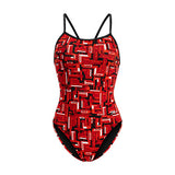 Dolfin Bionic Female Suit- Red- White Meadow Lake