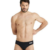 Arena Solid Black Brief- Saffin Pond