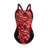 Dolfin Blaze Female Suit- Red- Lake Shawnee