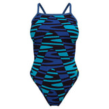 Speedo Disco Boom Flyback- Blue- Cedar Lake