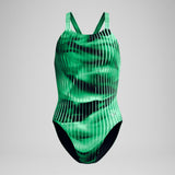 Speedo Linear Lava Leaderback- Green- Pines Lake