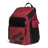 Arena One Go Team Backpack-Crimson with Team Logo and Swimmer Name- MAY