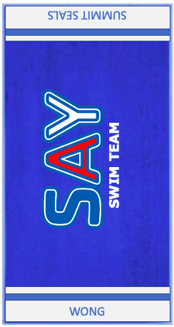 National Team Fundraiser Towel (2 or more)- SAY