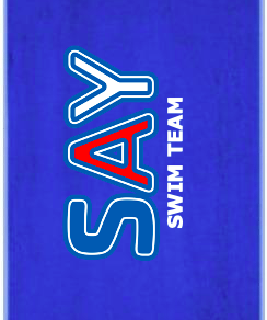 National Team Fundraiser Custom Towel- SAY
