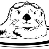 Set of Two Black Team  Caps with Swimmer Name- SeaOTT at Swim Quest