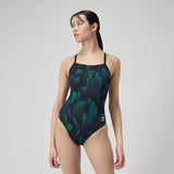 Speedo Space Train Flyback Blu/Grn Smoke Rise