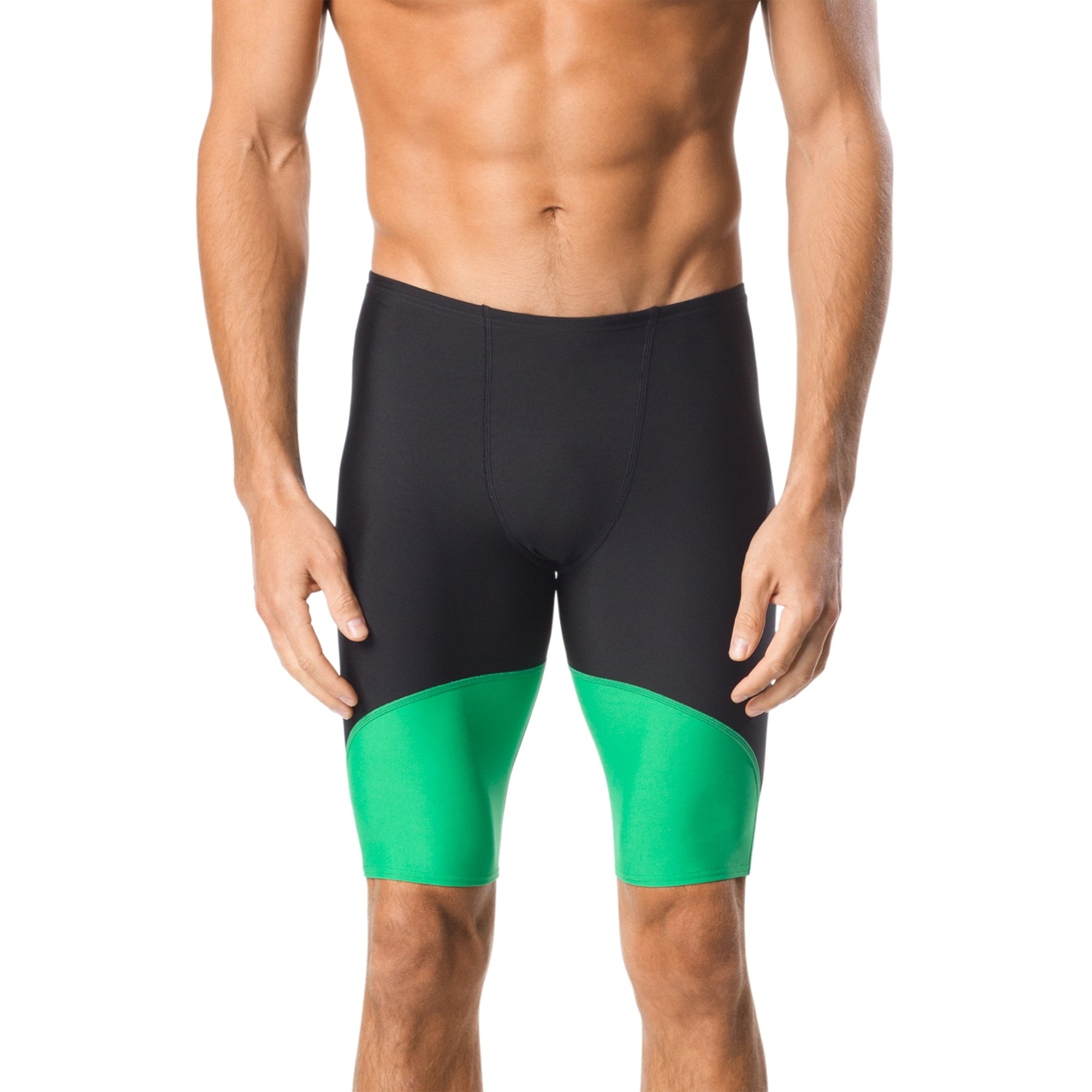 Speedo Spark Splice Jammer- Blk/Grn- Fairmount Country Club