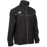 Arena Team Panel Jacket- Black- with Team Logo and Swimmer Name- RY