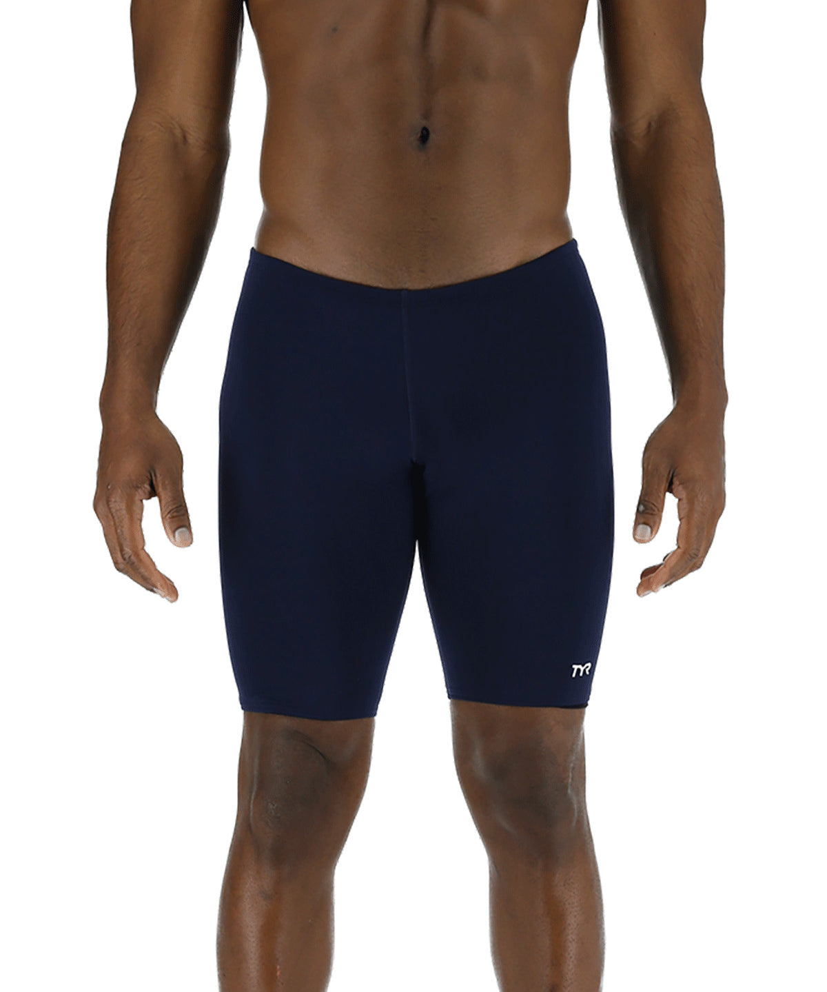 TYR Solid Navy Jammer- Bernardsville Swim Team