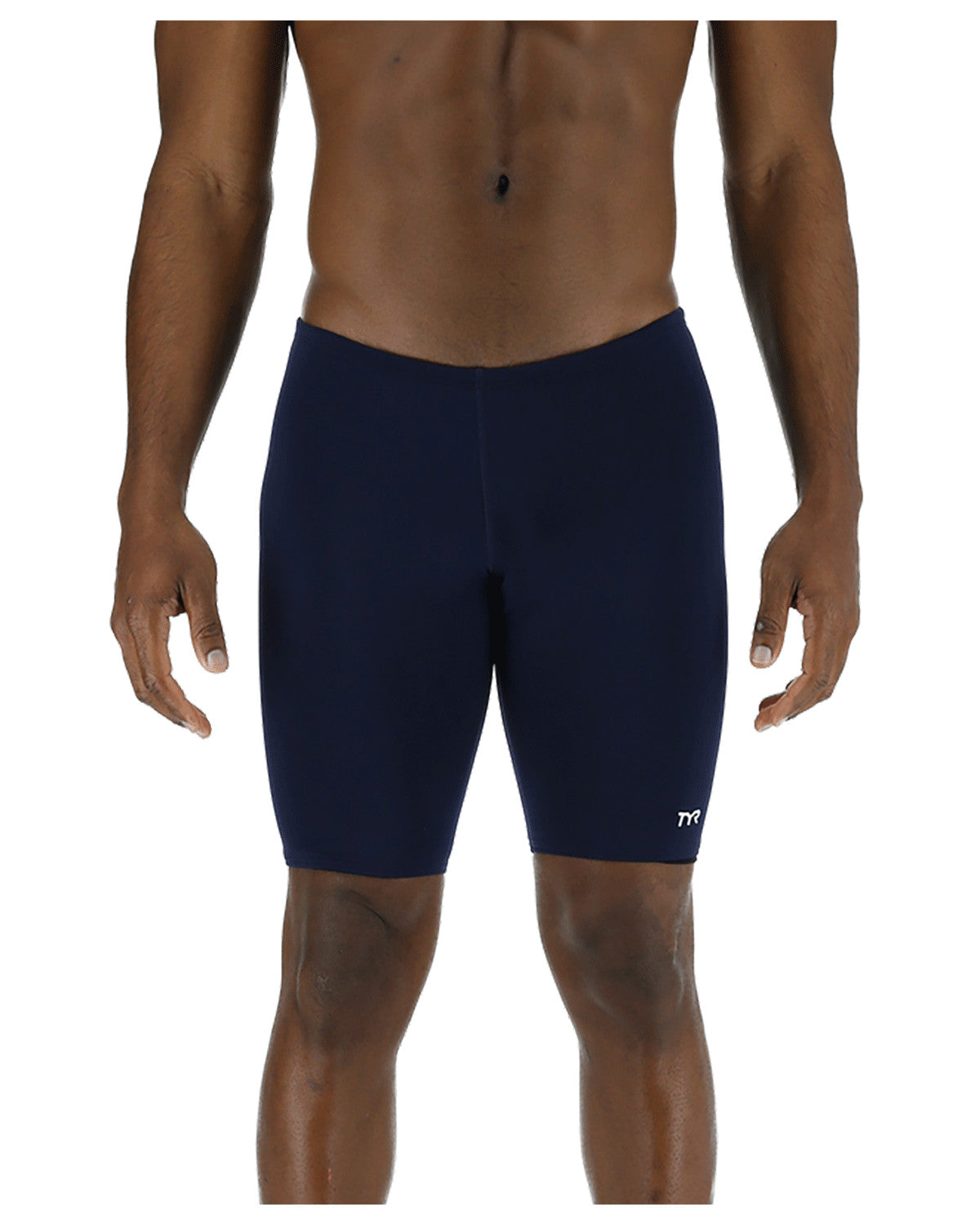 TYR Solid Navy Jammer- Bernardsville Swim Team