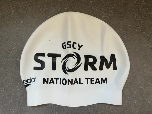 Set of two GSCY National Team Caps with Names- BLACK WITH WHITE Logo