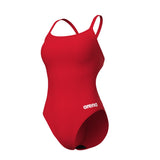 Arena Challenge Back Red Women's suit (Mature Cut) with Team Logo- MYM