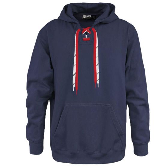 Pennant Face Off Hockey Hoody- Navy- SAY