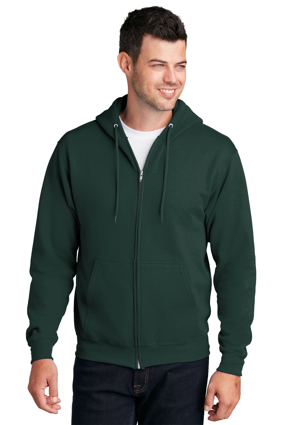Unisex Full Zip Hoody with McCool Logo- McCool Clan