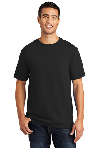 Port & Co Unisex Black T Shirt with Team Logo- GSCY