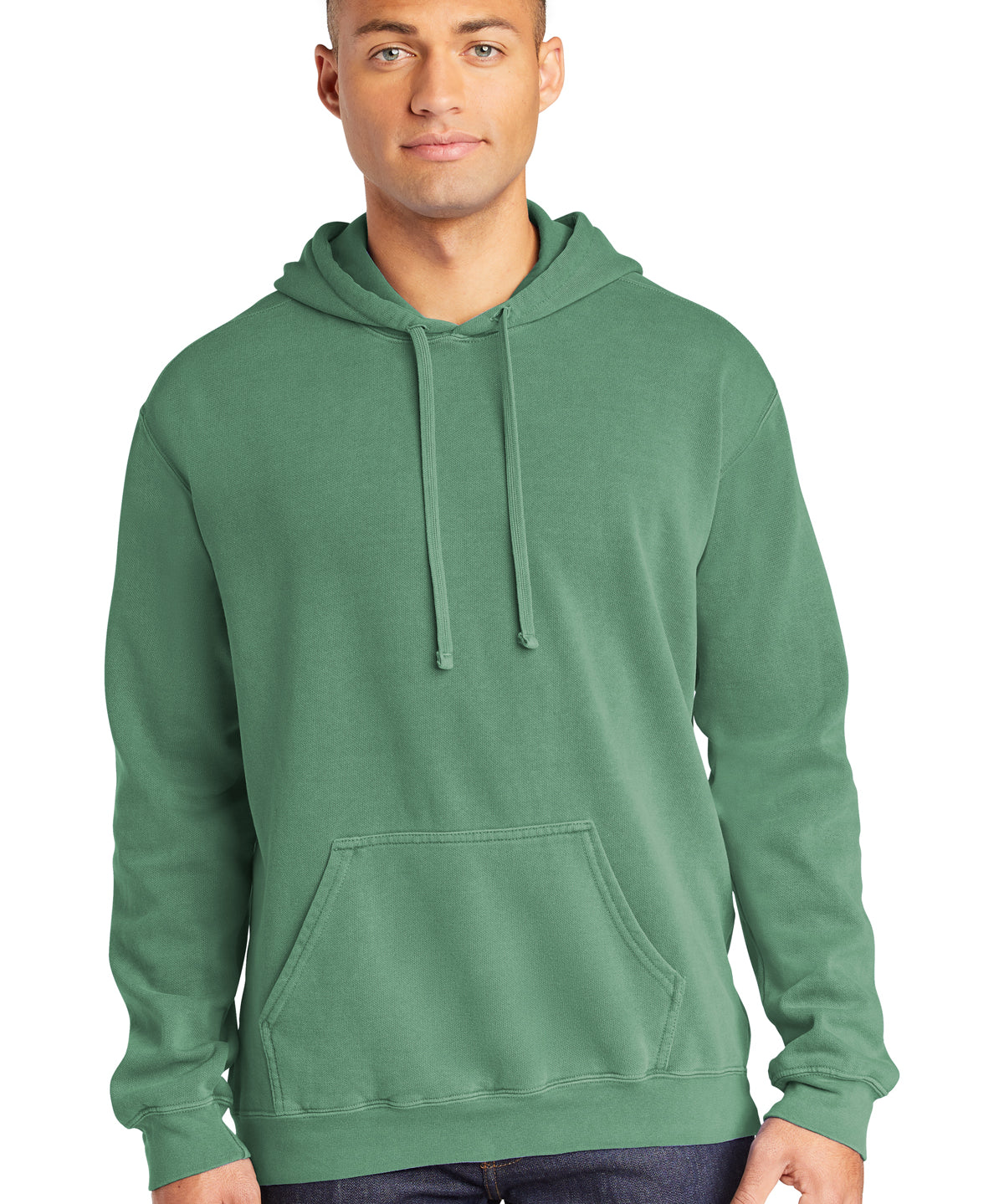 Comfort Colors Hooded Sweatshirt with McCool Logo- McCool Clan