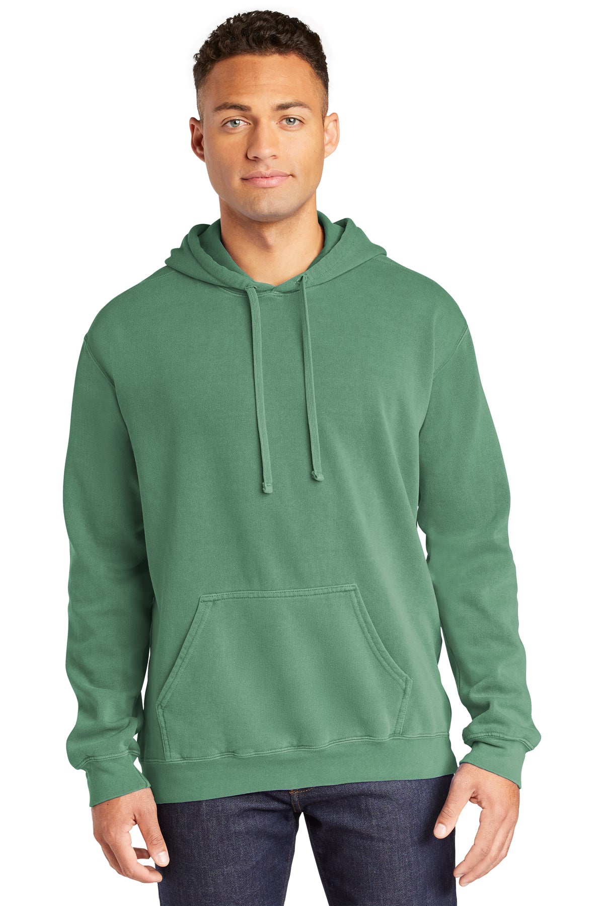 Comfort Colors Hooded Sweatshirt with McCool Logo- McCool Clan