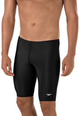 Speedo Black Endurance Jammer with Team Logo- Sea Ott at Swimquest Whippany