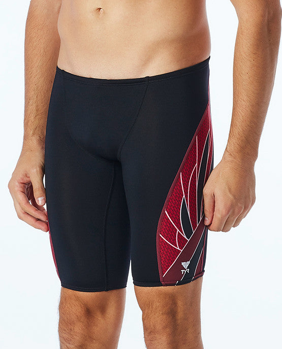 TYR Phoenix Splice Jammer- Blk/Maroon- Shore Hills