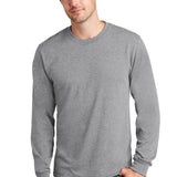 Port & Co Unisex Long Sleeve T Shirt with Team Logo- GSCY
