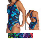 Speedo Disco Boom Proback (wide strap) Blue- Lake Mohawk