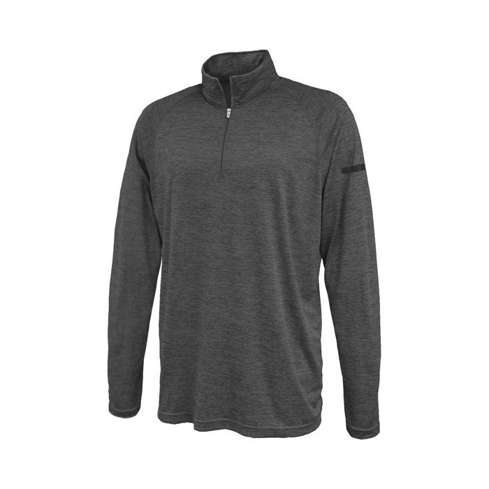 Pennant Graphite Quarter Zip with Team Logo- GSCY