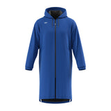 Speedo Royal Blue Swim Parka with swimmer name and Team Logo- JAC