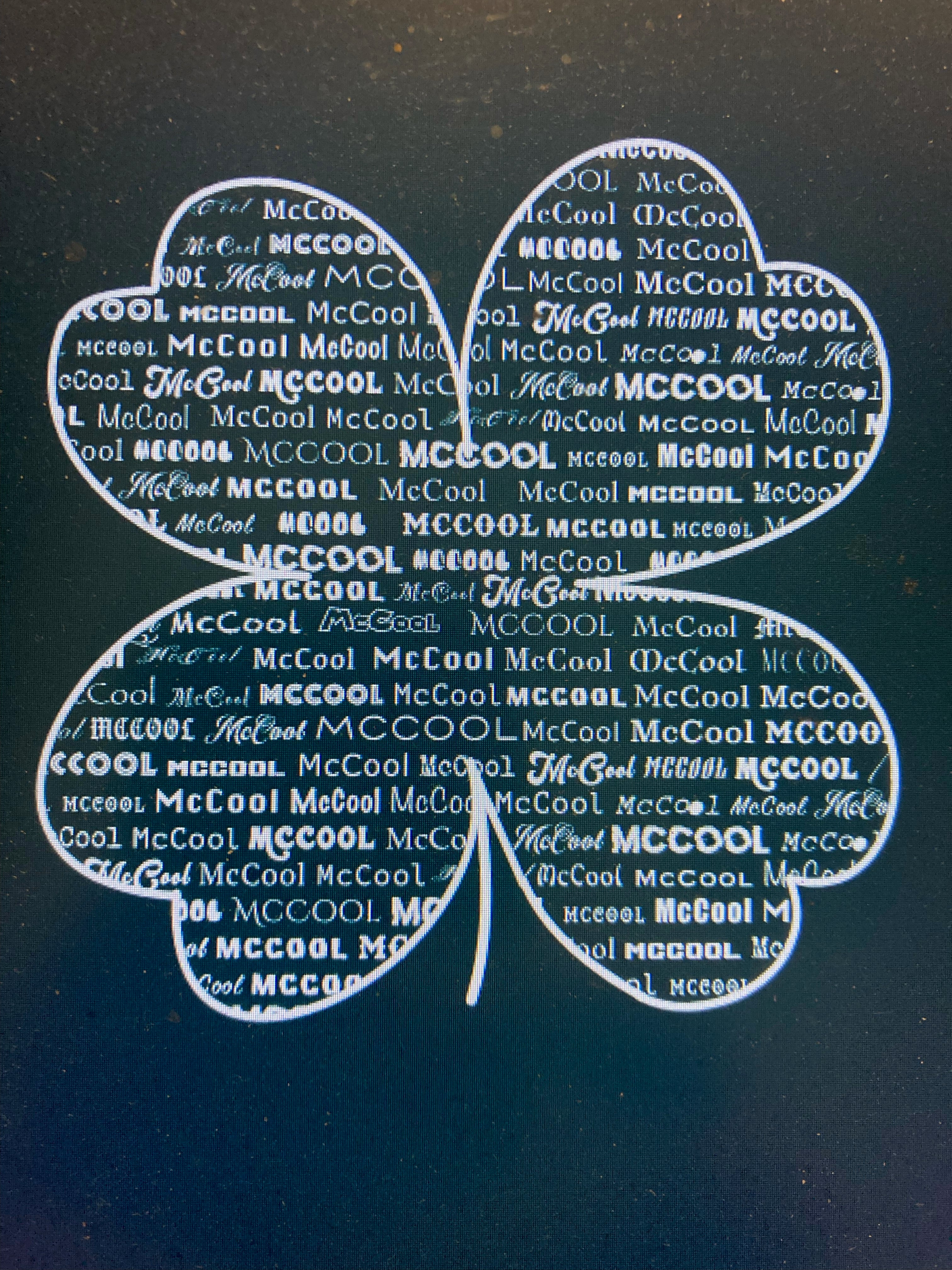Comfort Colors Crew Neck Sweatshirt with McCool Logo- McCool Clan
