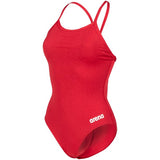 Arena Dropback (Modest Cut) Red Women's Suit with Team Logo- MYM