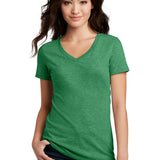 Women's V Neck Tee Shirt with McCool Logo- McCool Clan
