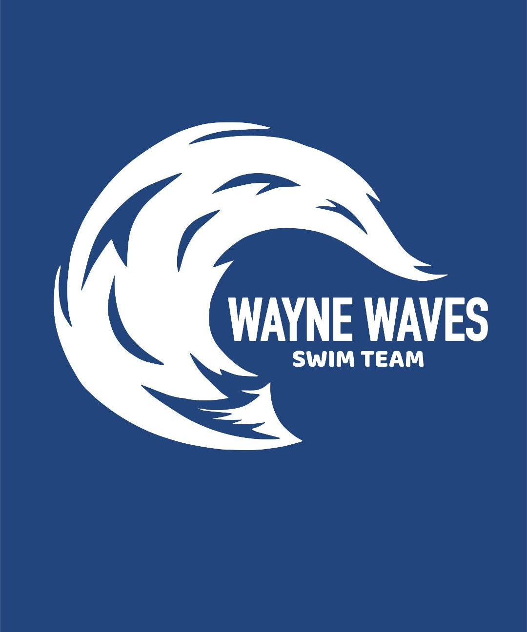 Set of 2 silicone Caps with Names- Wayne Waves