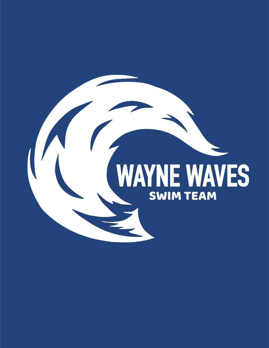 Set of 2 silicone Caps with Names- Wayne Waves