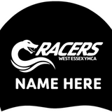 Silicone Team Caps with Swimmer Names- WEY