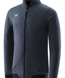Speedo Youth Tech Warm Up Jacket- Black - WEY